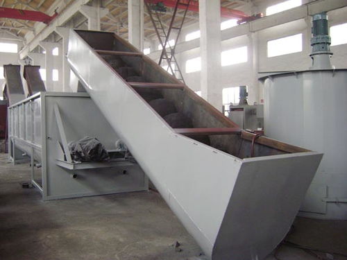 上料 高溫初洗槽 出料絞龍 江陰市通力輕化機(jī)械設(shè)備廠